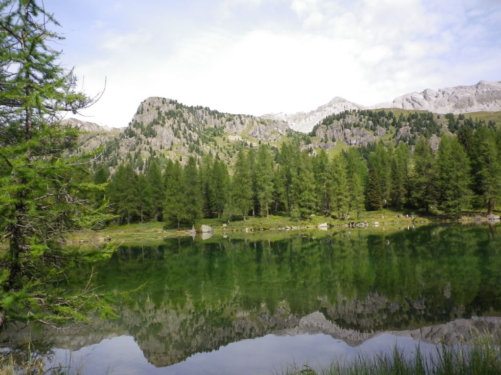 Il lago di San Pellegrino